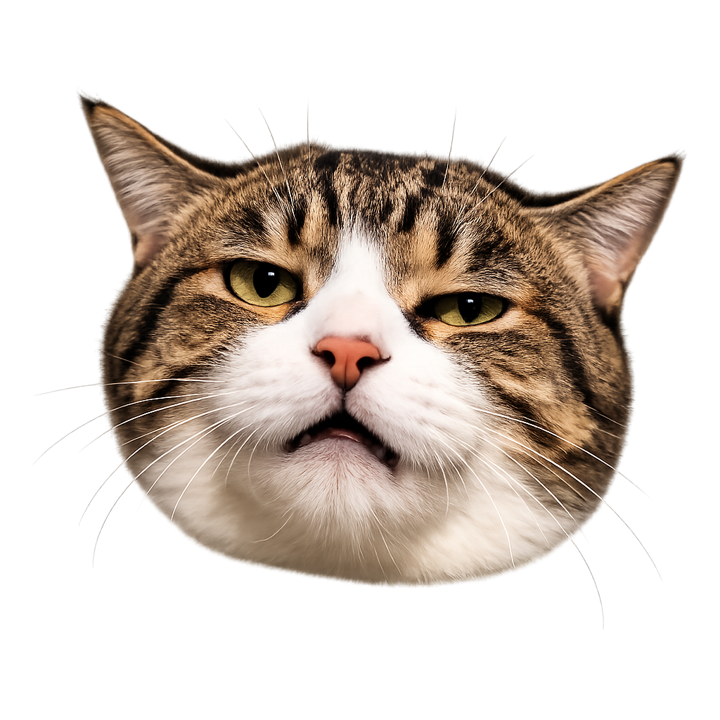 ガチネコ商会の猫フェイス背景